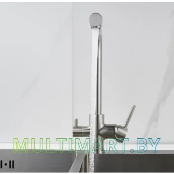 Смеситель Shevanik S328L (сатин) картинка 9